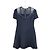 Louis Vuitton Abito skater in seta a maniche corte Nero - vista 4