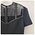 Louis Vuitton Abito skater in seta a maniche corte Nero - vista 6