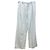 Miu Miu Pantalones de denim chambray Plata