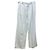 Miu Miu Pantalones de denim chambray Plata - vista 4
