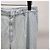 Miu Miu Pantalones de denim chambray Plata - vista 5