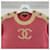 Chanel Cashmere-Strickpullover mit CC-Logo Rot  - Ansicht 5
