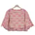 Chanel Maglione in maglia in tweed con girocollo Rosso  - vista 4