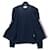 Thom Browne Offener Spitzenstrickjacke Blau - Ansicht 5