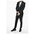 Burberry Blazer in lana ricamato nero - vista 4
