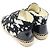 Chanel Espadrillas da donna in tweed nero verniciato con logo CC - vista 4