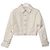 Chanel Seidenjacke mit Schleife Ecru Weiß RHJNXXLY
