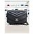 Chanel Borsa a tracolla e crossbody classica in caviar chevron Nero - vista 13