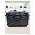 Chanel Borsa a tracolla e crossbody classica in caviar chevron Nero - vista 17