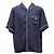 Prada Camicia Bowling in Twill di Seta Nera