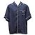 Prada Camicia Bowling in Twill di Seta Nera - vista 4