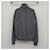 Hermès Kaschmir-Rollkragenpullover mit mehrfarbigem Lederpatch Schwarz  - Ansicht 8