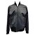 Louis Vuitton Reversible technische Lederjacke Schwarz