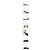 Chanel Scarpe basse bicolore Coco Mark Argento e Nero vernice - vista 2