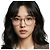 Tom Ford Blue Light Blocking Glasses Frame Transparent Brown Square Acetate Fashion Orange