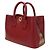Burberry Vermont Check Leder Mini Tasche Rot - Ansicht 2