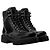 Louis Vuitton Stivali combat Remix Black Nero