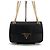 Prada Borsa a Spalla Saffiano Chain Flap Nero - vista 2