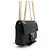 Prada Borsa a Spalla Saffiano Chain Flap Nero - vista 7