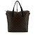 Louis Vuitton Tote e borsa a tracolla Kitaan in tela Monogram Macassar Multicolore - vista 2