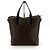 Louis Vuitton Tote e borsa a tracolla Kitaan in tela Monogram Macassar Multicolore - vista 3