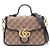 Gucci Borsa Tote Mini in tela Marmont Top Handle e borsa a tracolla