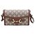 Horsebit 1955 Gucci Mini borsa a tracolla e crossbody in tela GG Supreme Horsebit Marrone