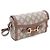 Horsebit 1955 Gucci Mini borsa a tracolla e crossbody in tela GG Supreme Horsebit Marrone - vista 2