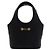 Chanel Piccola borsa tote in pelle di vitello nera con logo CC dorato Nero - vista 5
