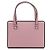 Loewe Piccola borsa tote e borsa a tracolla in pelle di vitello rosa - vista 4