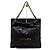 Chanel Borsa a tracolla in metallo dorato media Nero