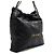 Chanel Borsa a tracolla in metallo dorato media Nero - vista 4