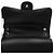 Chanel Borsa a tracolla con catena argentata Nero - vista 7