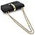 Valentino Borsa a Spalla e Borsa a Tracolla Rockstud Gold Chain Nero - vista 12
