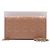 Clutch Lady Dior Rose Canvas Patent con tracolla a catena dorata Nero