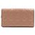 Clutch Lady Dior Rose Canvas Patent con tracolla a catena dorata Nero - vista 2