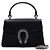 Gucci Mini borsa tote Dionysus con manico superiore e tracolla a catena argentata - vista 2