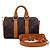 Louis Vuitton Keepall Bandoulière in pelle di vitello Monogram Soft Multicolore
