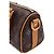 Louis Vuitton Keepall Bandoulière in pelle di vitello Monogram Soft Multicolore - vista 8
