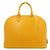Louis Vuitton Leder Alma GM Tote Bag Gelb - Ansicht 4