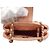 Chanel Mini borsa a tracolla in agnello con catena in oro champagne D'oro - vista 5