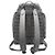 Dior Zaino Hitheroad da uomo in tela e pelle di vitello diamante CD grigio - vista 4