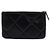 Chanel Clutch Pouch Small in Pelle di Vitello Nera Nero - vista 5