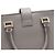 Saint Laurent Piccola borsa tote e borsa a tracolla Gray Monogram Marrone - vista 10