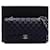 Chanel Borsa a spalla classica media Blu