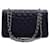 Chanel Borsa a spalla classica media Blu - vista 5
