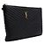 Saint Laurent Clutch per documenti Matelassé Monogram grande Nero - vista 4