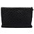 Saint Laurent Clutch per documenti Matelassé Monogram grande Nero - vista 5