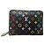 Louis Vuitton Murakami Multicolore Zip-Around Wallet Black Multiple colors