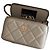 Chanel Borsa Vanity Small in Agnello Grigio - vista 2